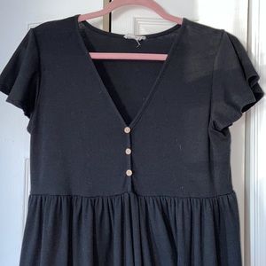 Black BabyDoll Dress